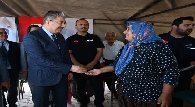 Bahçe Köyü’nde 89 Deprem Konutunun Anahtarları Teslim Edildi