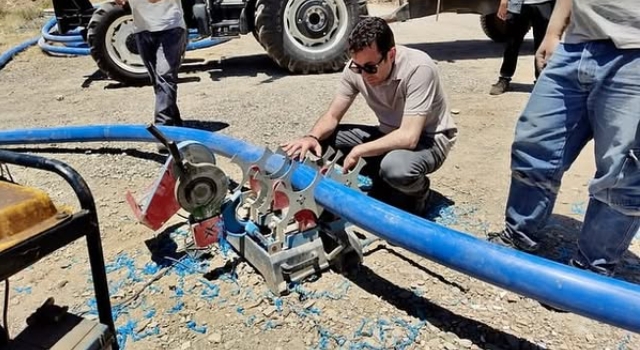 Bahçe’de Su Sorunu Yeni Hattıyla Çözüme Yaklaşıyor
