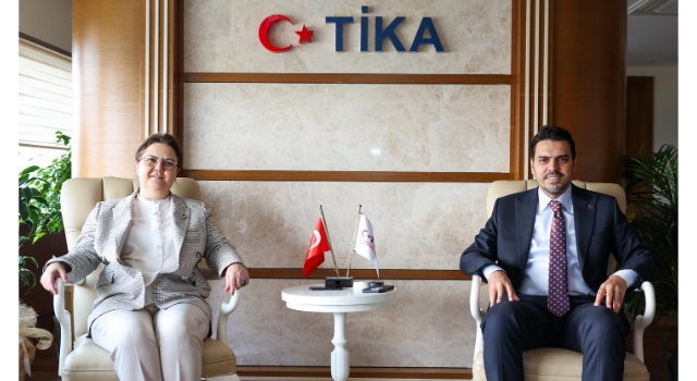 Derya Yanık’tan TİKA Başkanı Abdullah Eren’e Ziyaret
