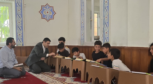 Kaymakam Volkan Özer'den Yaz Kur’an Kursuna Ziyaret