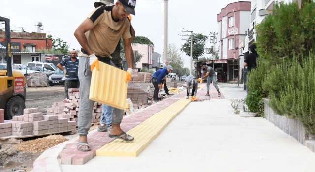 Osmaniye’de Alhanlı Caddesi Yepyeni Bir Görünüme Kavuşuyor