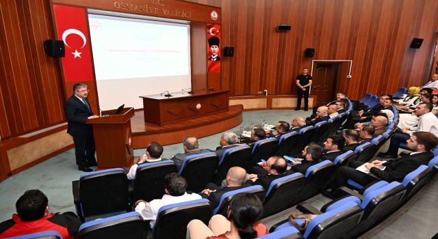 Osmaniye’de Bağımlılıkla Mücadele Toplantısı Yapıldı