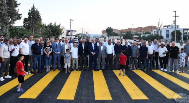 Osmaniye’de Ray Caddesi Asfaltlanarak Hizmete Açıldı