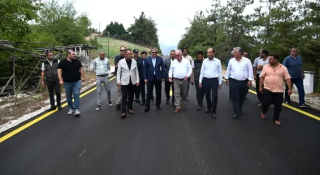 Osmaniye’de Yayla Grup Yolu Asfaltlandı