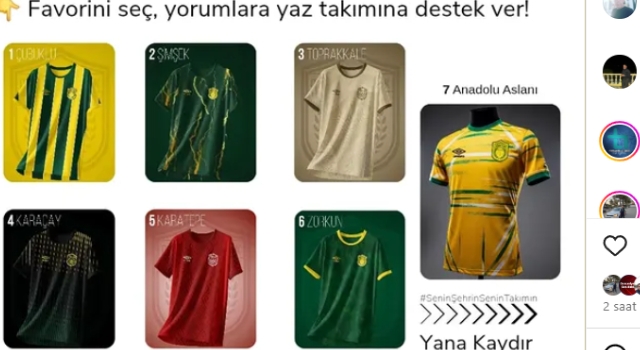 Osmaniyespor’un Yeni Sezon Formasını Taraftar Seçecek