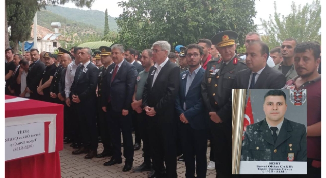 Şehit Uzman Çavuş Servet Ökkeş Çakır Osmaniye’de Toprağa Verildi