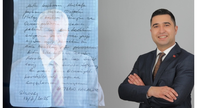 Silivri’den Osmaniye'ye Mektup: Zeydan Karalar’dan Mesaj Var