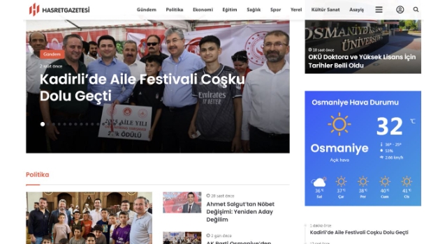 Son Dakika Osmaniye Haberleri Hasret’te