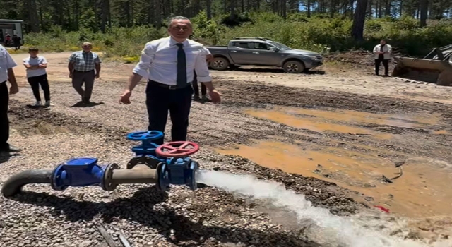 Zorkun Yaylası'na Su Müjdesi: Şebeke Hizmete Girdi