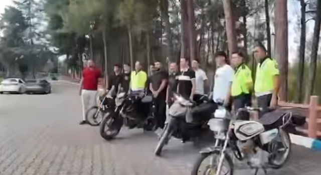 Emniyet Müdürü Sarıbuva motosiklet tutkunlarıyla buluştu