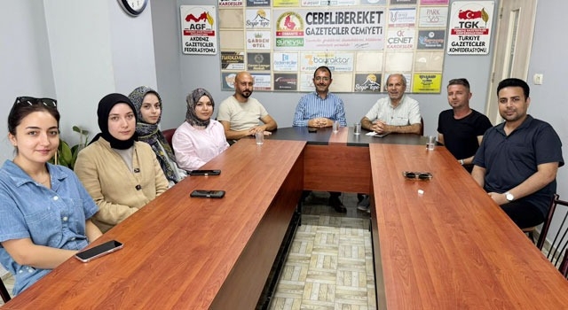 Kadirli Kaymakamı Erdinç Dolu, CGC’yi ziyaret etti, basınla buluştu