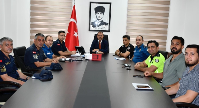 Kadirli’de Huzur İçin Güvenlik Tedbirleri Masaya Yatırıldı