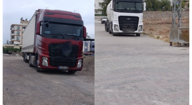 Mahalle Aralarına Park Eden Tırlara Ceza Yağdı