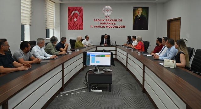 Osmaniye’de hastanelerde temizlikte karekod dönemi