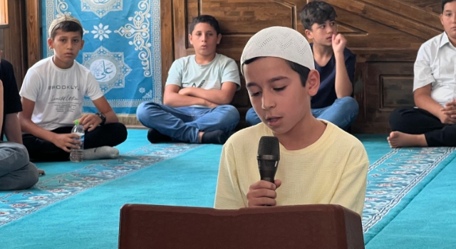 Toprakkale’de dua ve sûre ezber yarışması yapıldı