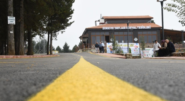 Zorkun Yaylası Şenlik Tepesi'nde Dönüşüm Devam Ediyor