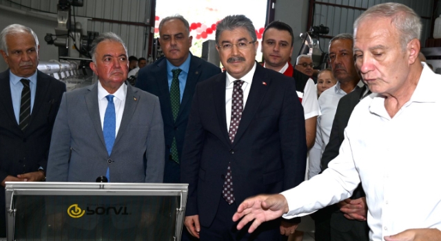 Böcekli’de 160 tonluk zeytinyağı tesisi açıldı