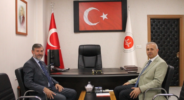 Hatay İl Müftüsü Topçu’dan Osmaniye Müftüsü’ne ziyaret