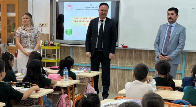 Okullarda Gıda Güvenliği ve İsrafla Mücadele Eğitimi Başladı