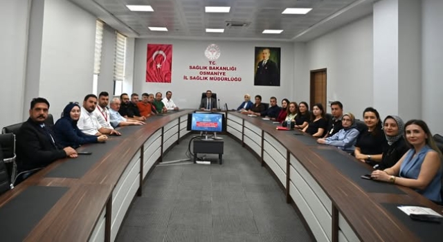 Osmaniye İl Sağlık Müdürü Basın Ekibiyle Buluştu
