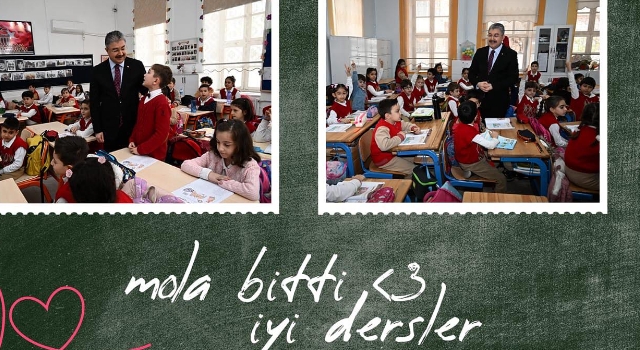 Osmaniye Valisi’nden Öğrencilere “İyi Dersler” Mesajı