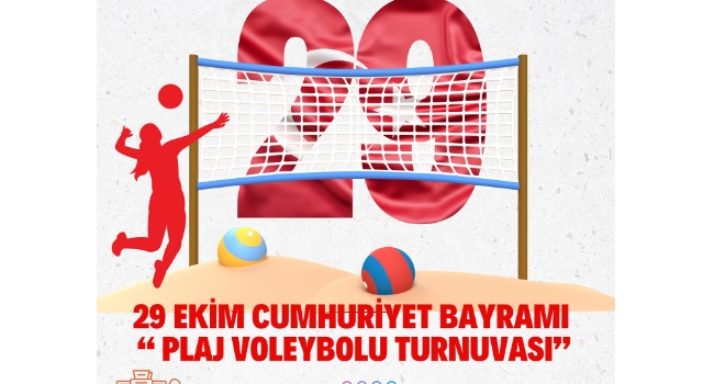 Osmaniye’de Cumhuriyet Bayramı Plaj Voleybolu Başlıyor
