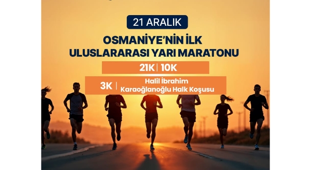 Osmaniye’de En Uzun Gecede Halk Koşusu Heyecanı