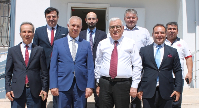 Osmaniye’de Kurum Amirlerinden Müftü Taşcı’ya Ziyaret