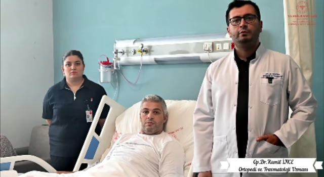 Osmaniye’de ortopedi cerrahisinde yeni dönem: ilk ameliyat