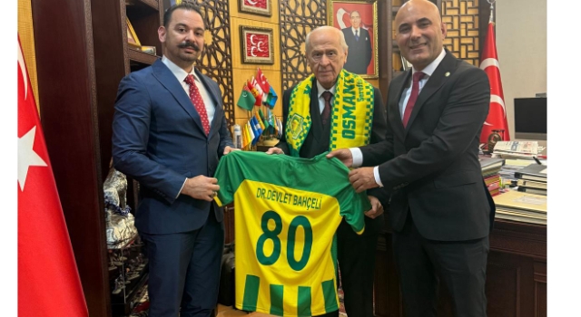 Osmaniyespor’un Onursal Başkanı MHP Lideri Devlet Bahçeli oldu