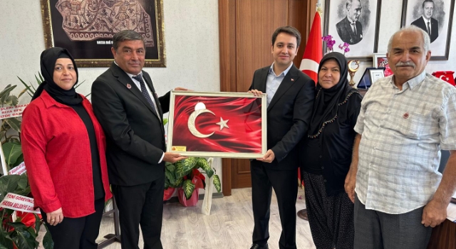 Şehit Ailelerinden Hassa Kaymakamı Safa Kahraman’a Ziyaret