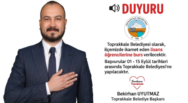 Toprakkale Belediyesi’nden Üniversite Öğrencilerine Burs Desteği