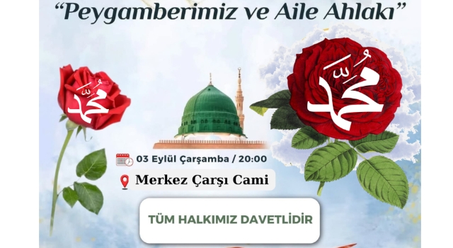 Toprakkale’de Mevlid-i Nebi programı