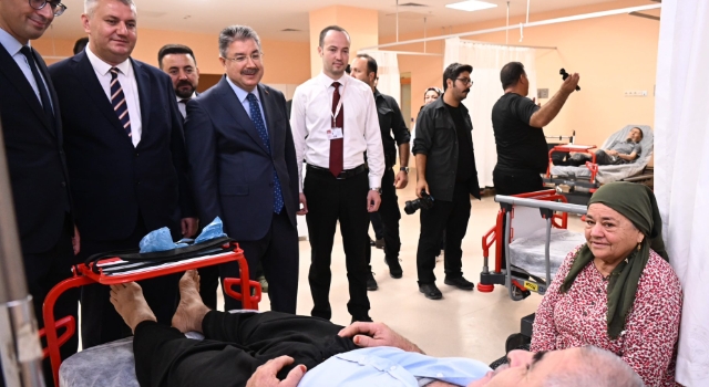 Vali Yılmaz Düziçi Devlet Hastanesi’ni İnceledi