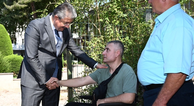 Vali Yılmaz Gaziler Günü’nde şehit aileleri ve gazilerle buluştu
