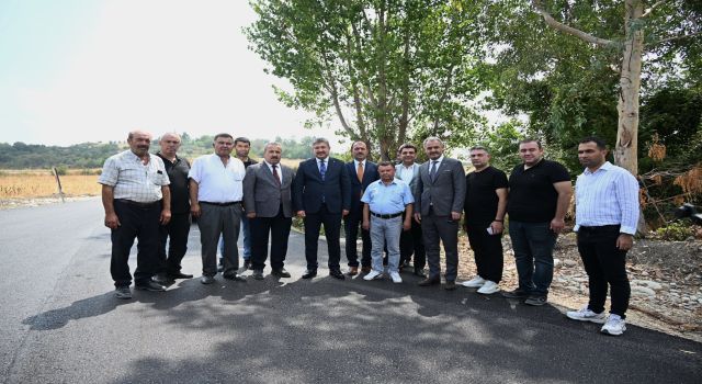 Vali Yılmaz "Köy Yollarının Standartını Yükseltiyoruz"
