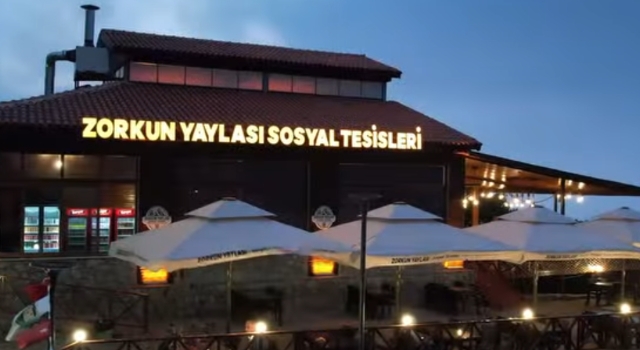 Zorkun Yaylası’nda açılan tesisler ailelerin uğrak noktası oldu