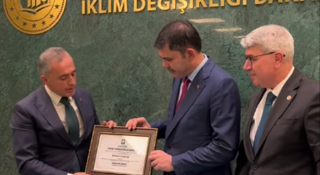 Bakan Murat Kurum Osmaniye’nin Fahri Hemşehrisi Oldu
