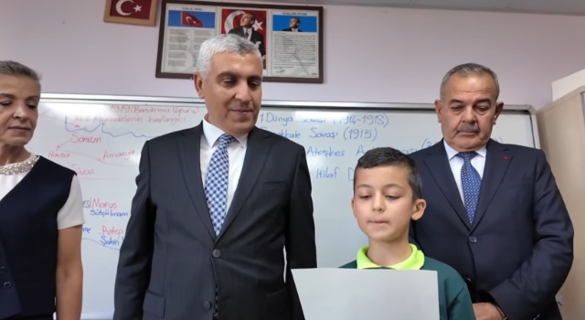 Bakan Tekin’den Osmaniyeli öğrenciye özel mektup