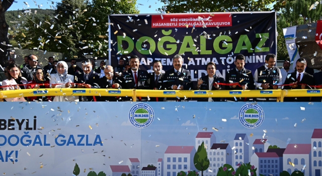 Hasanbeyli’de doğalgaz ve taziye evi temeli atıldı