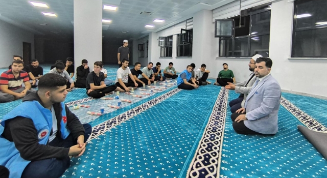 KYK Erkek Yurdu’nda Manevi Sohbet