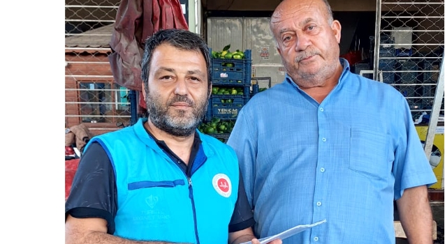 Müftülük personeli Ahilik Haftası’nda esnafla buluştu