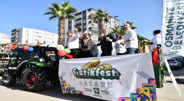 Osmaniye Sokaklarında FıstıkFest Rüzgârı