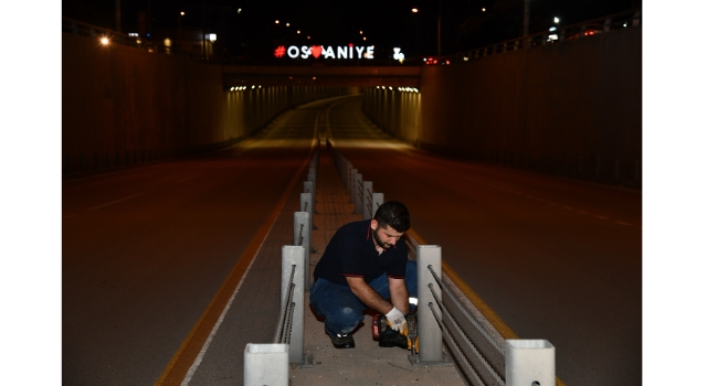 Osmaniye’de Devlet Bahçeli Altgeçidi Yenileniyor