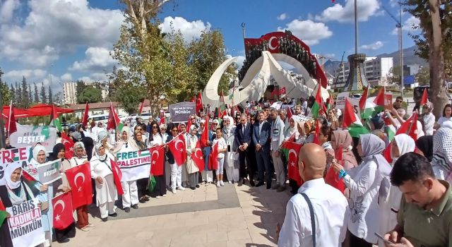 Osmaniye’de Gazze İçin “Sessiz Çığlık” Etkinliği