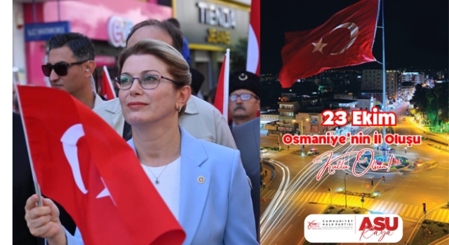 Osmaniye’nin İl Oluşunun 29. Yılında Asu Kaya Gedik’ten Kutlama
