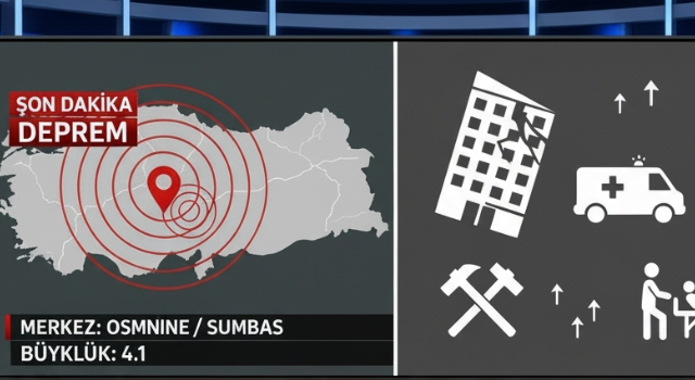 Sumbas Sallandı: AFAD Depremin Büyüklüğünü Açıkladı