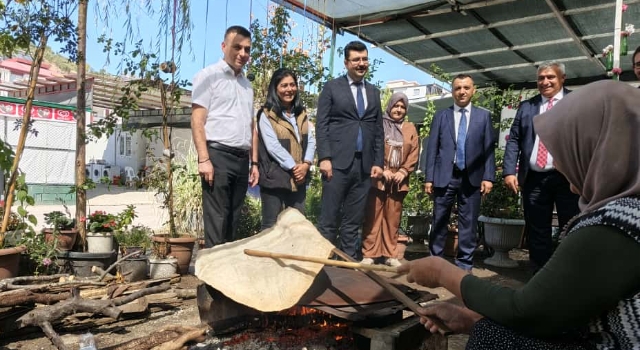 Tarım Müdürü Kolabaş’tan Bahçe’de kadın üreticilere destek