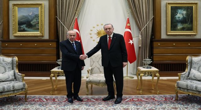 TBMM Açılışında Erdoğan’dan Bahçeli’ye Övgü