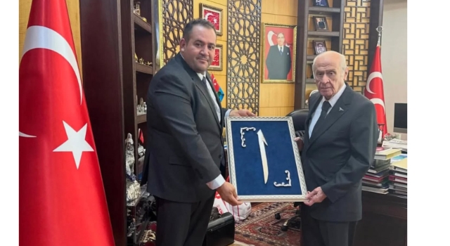 Yörük Beyi Fettah Acı, MHP Lideri Bahçeli’yi Ziyaret Etti